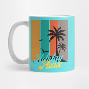 Retro Holiday Please Mug